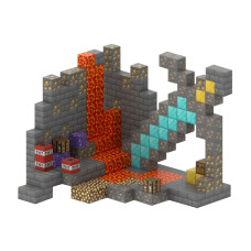 Dziecięcy magnetyczny zestaw konstrukcyjny Minecraft „Miecz w Kopalni” 268 elementów